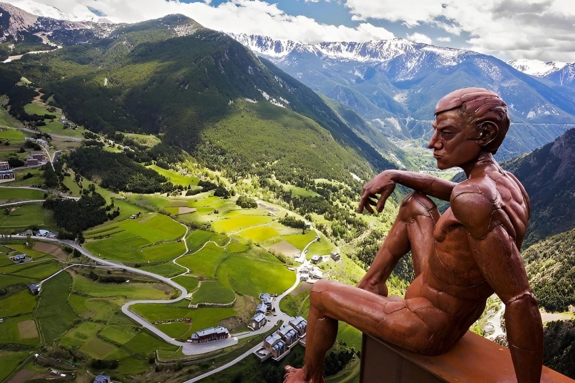 En El Corazon De Canillo, Junto Al Puente Tibetano Ngoại thất bức ảnh